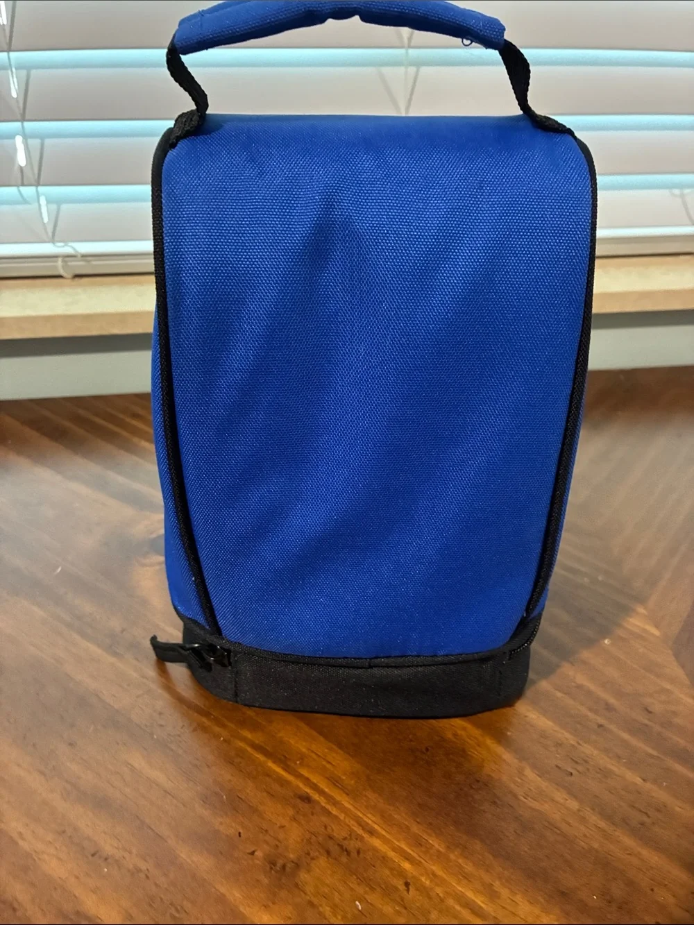 Nike Blue Kids Lunch/Accessory Bag with White Swoosh